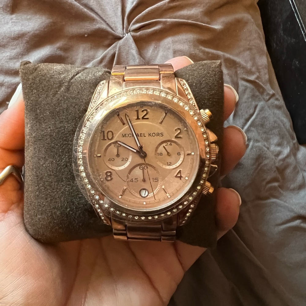 MK Rosegold Watch